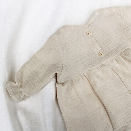 Two thirteen dress wide sleeve mousseline