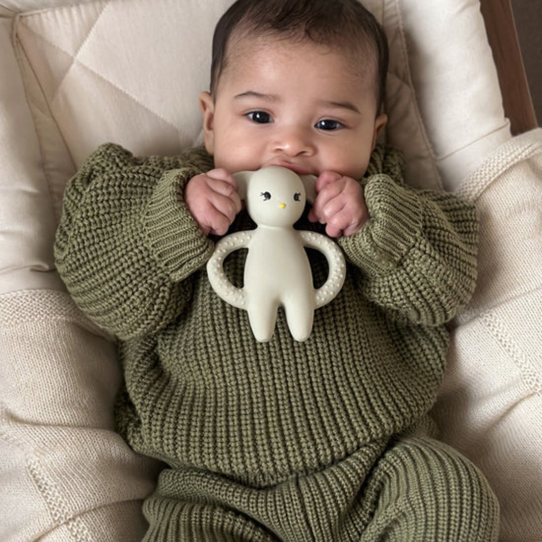 Guapoo chunky sweater khaki