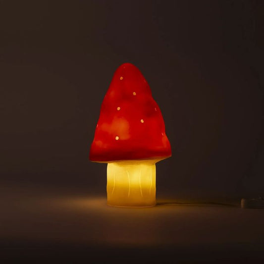 Egmont toys lamp paddenstoel rood 15x28 cm