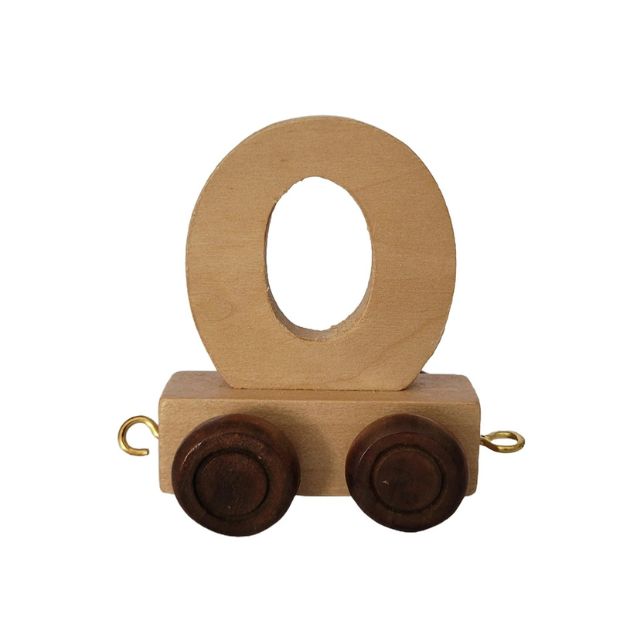 Houten naam trein letters A-Z