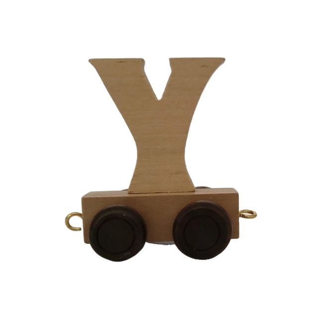 Houten naam trein letters A-Z