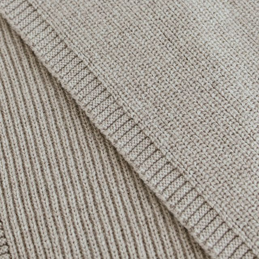 Hvid sjaal gustave kleur pebble