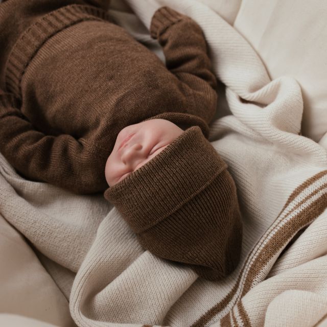 Hvid wollen trui georgette mocha