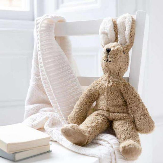 Senger knuffel konijn beige groot voorbeeld