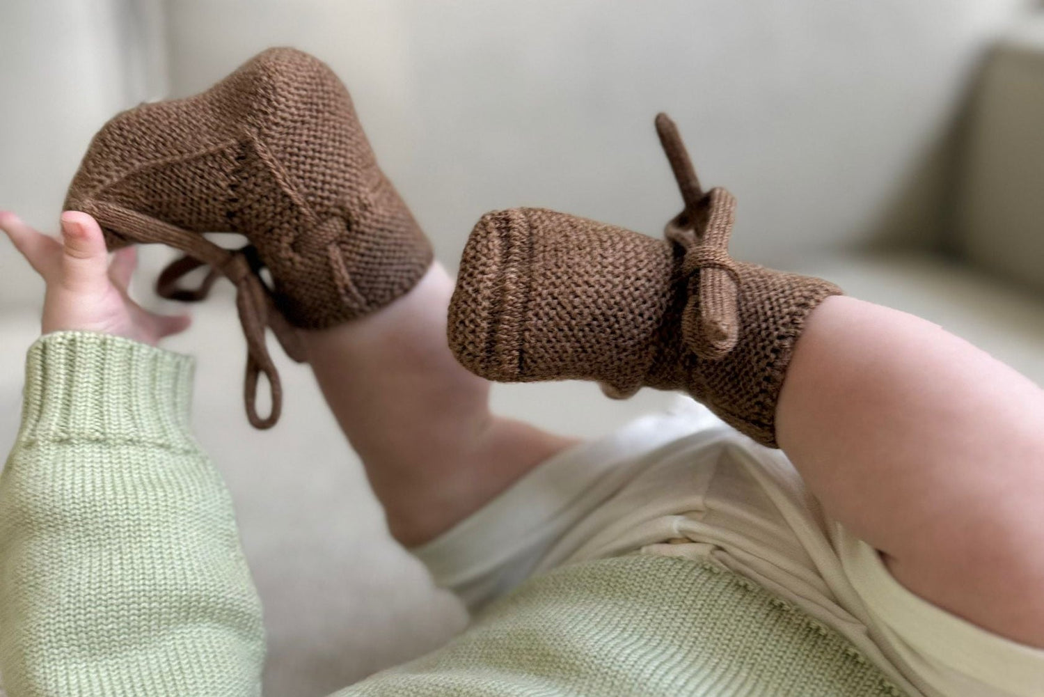 baby slofjes hvid