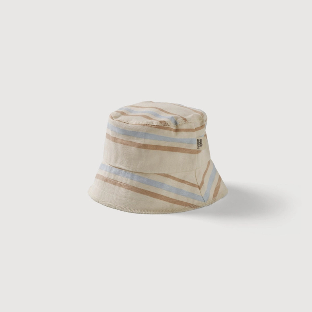 zonnehoed babyhoed bucket hat gestreept