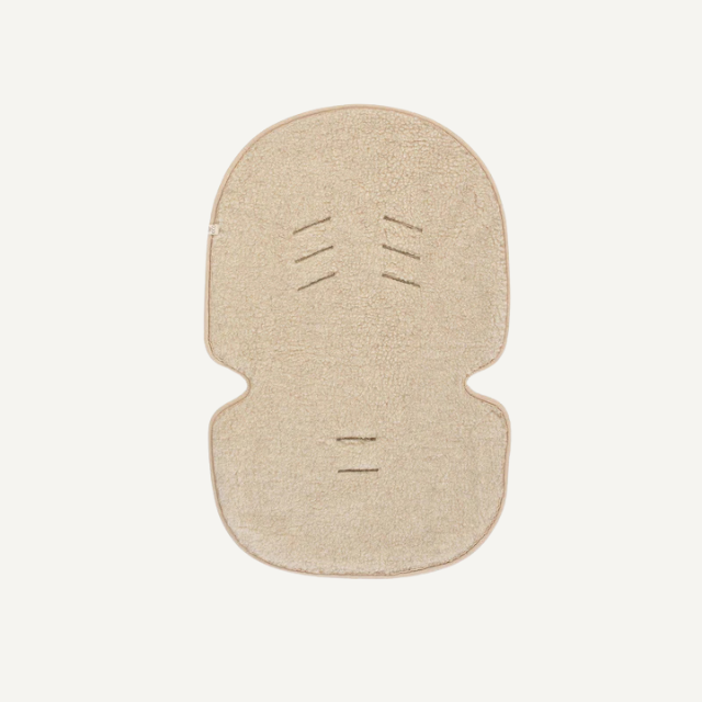 beige onderlegger maxi cosi buggy merinowol wol kico label