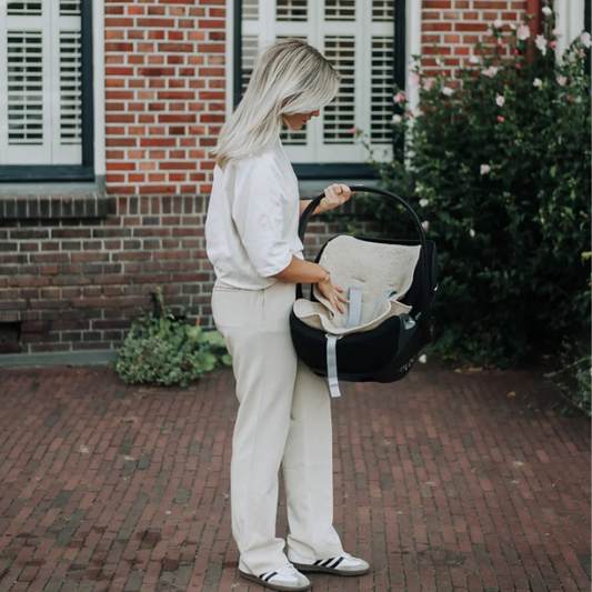 maxi cosi en buggy onderlegger wol merinowol