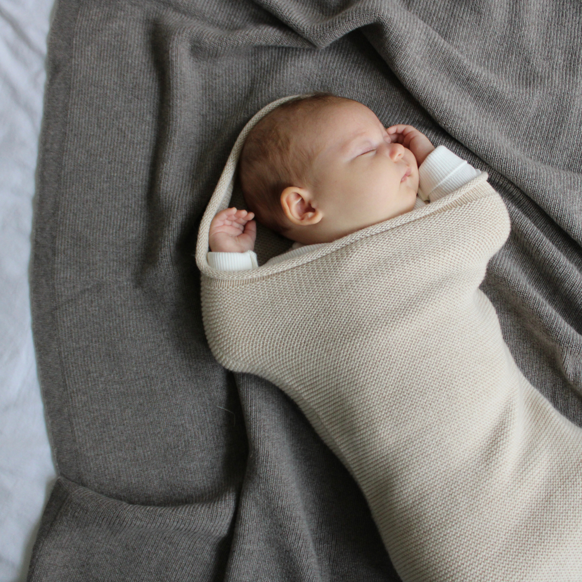 cocoon hvid wol merinowol cream beige
