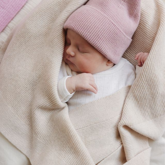 felix deken cream merinowol newborn baby hvid