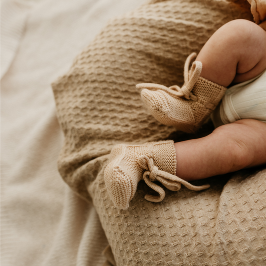 baby newborn wollen deken merinowol hvid