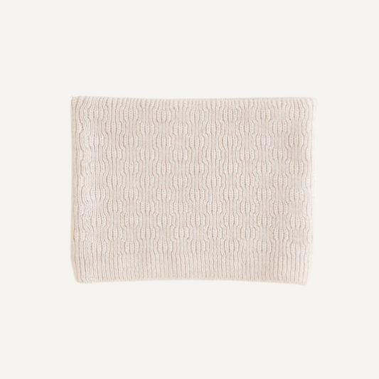 gigi sjaal cream merinowol tube hvid kids baby