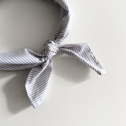 grijs gestreepte sjaal kids