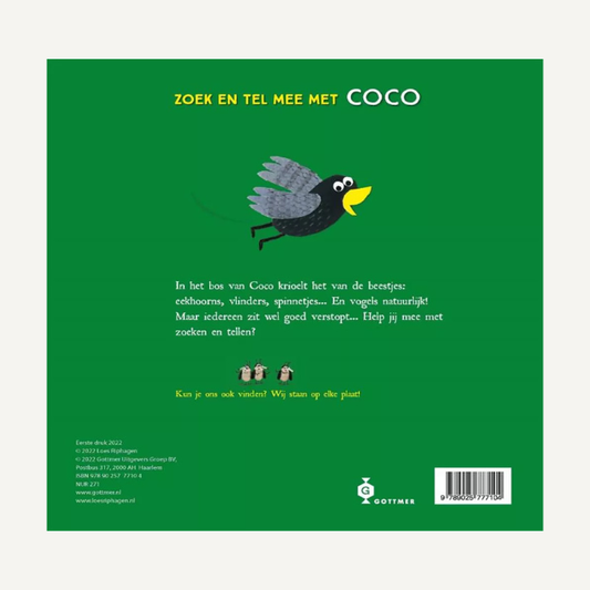 het bos van coco een tel en zoekboek kinderboek voorleesboek