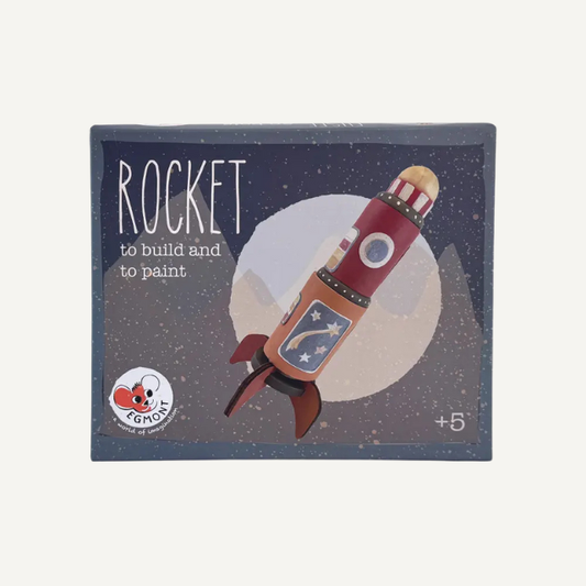 houten raket verfen kinderen diy