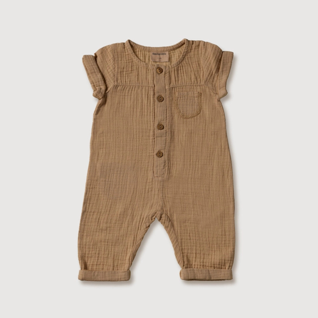 Finch & fable jumpsuit brons