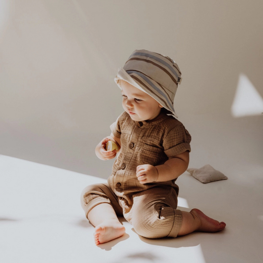 Finch & fable jumpsuit brons