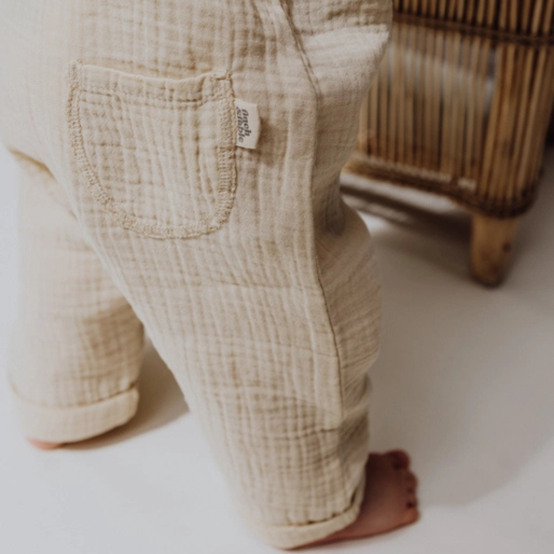 mousseline pak baby kids beige pebble