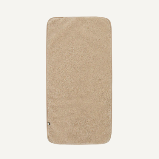 wollen onderlegger ledikant cosleeper beige