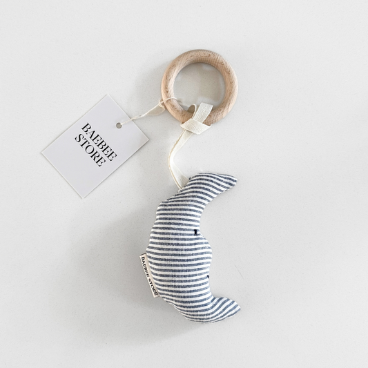 maan bijtring speenkoord linnen