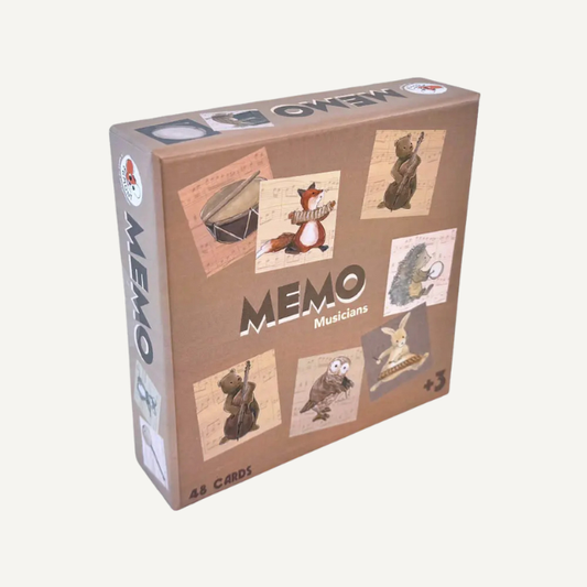 egmonttoys memo memory muzikanten dieren