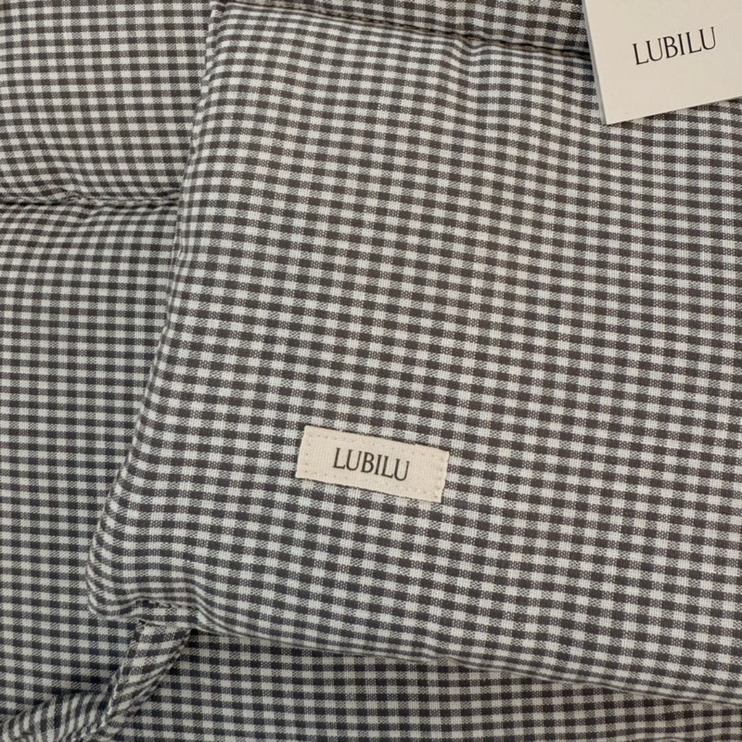 Lubilu bedbumper grijze ruit