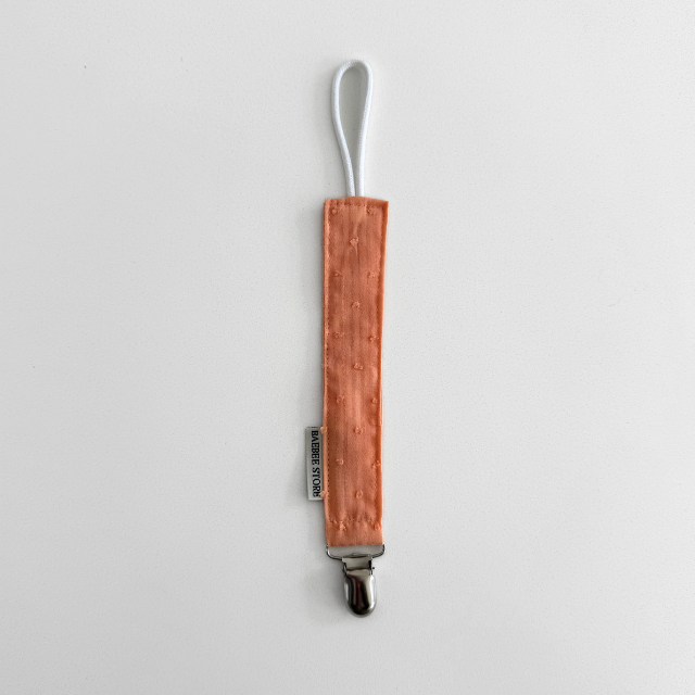 Striped scarf kids gray