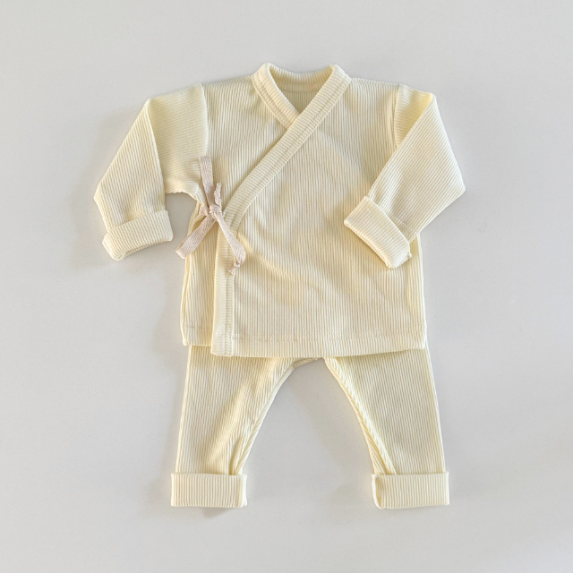 boter geel set pakje rib baby newborn