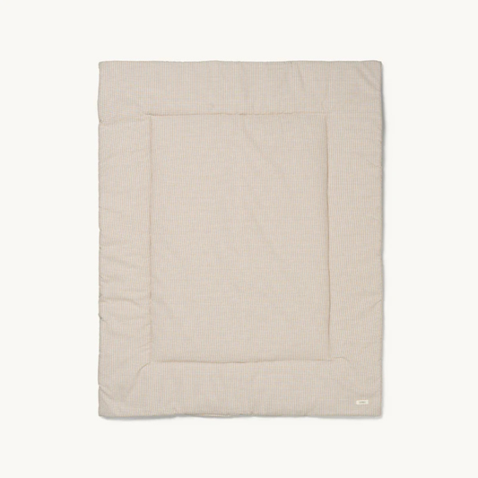 speelkleed beige geruit mini check lubilu baby