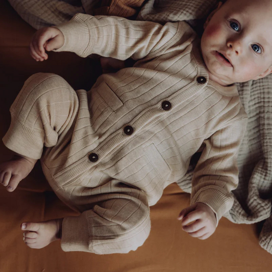 playsuit onesie wol merinowol finch fable beige oat