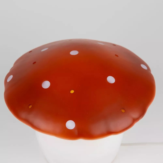 egmont toys heico rode baksteen lamp paddenstoel babykamer