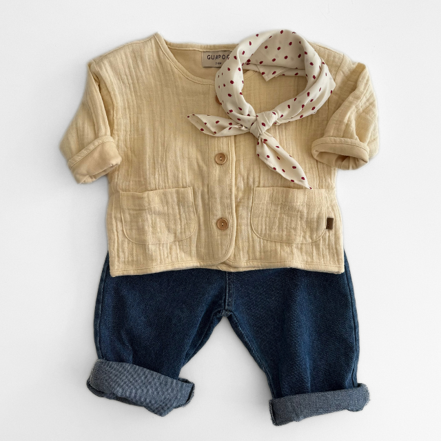 sef spijkerbroek denim jeans geel