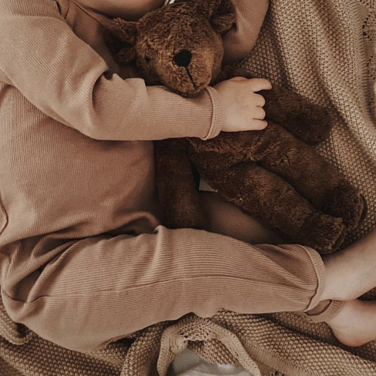 knuffel beer van senger in de kleur bruin