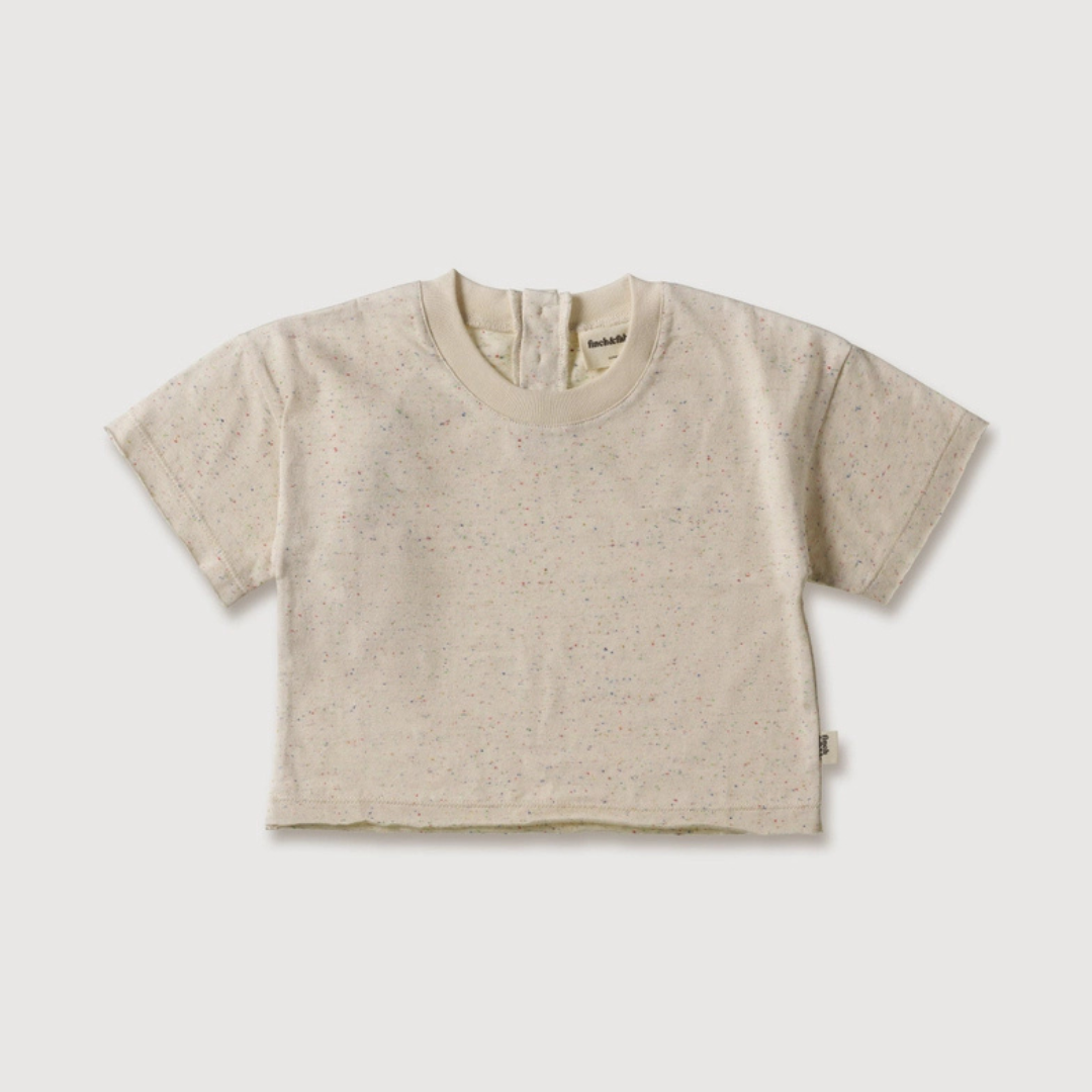 springle t shirt beige zomer kids kinderkleding