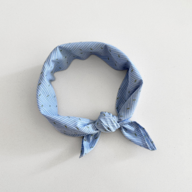 blauw wit gestreepte sjaal kids baby
