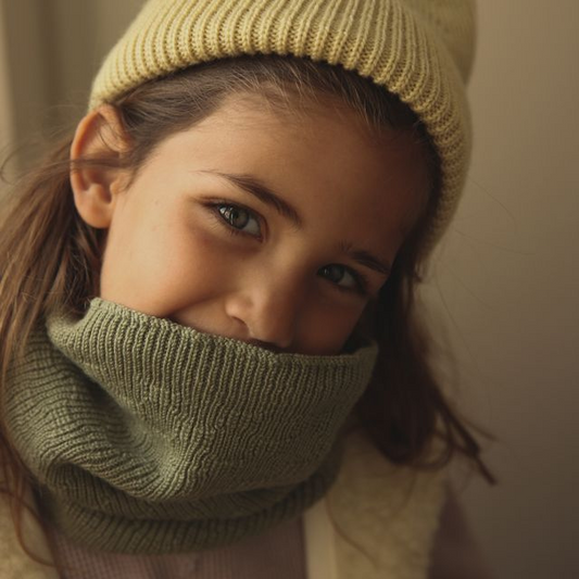 sjaal gigi hvid artichoke tube scarf kids