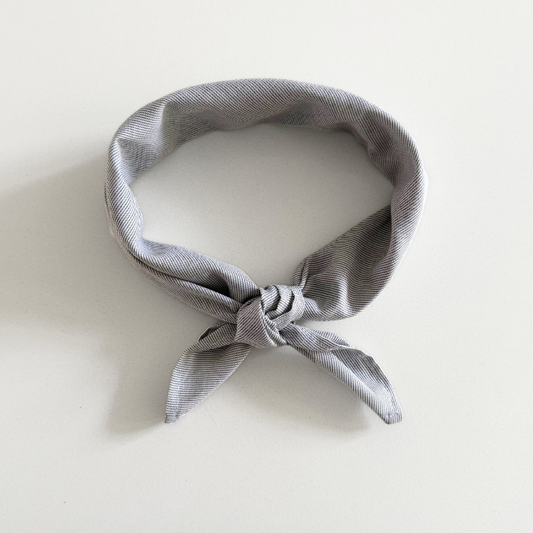 licht grijze sjaal kids baby gestreept