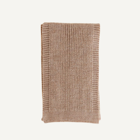 sjaal merinowol wol kids baby hvid