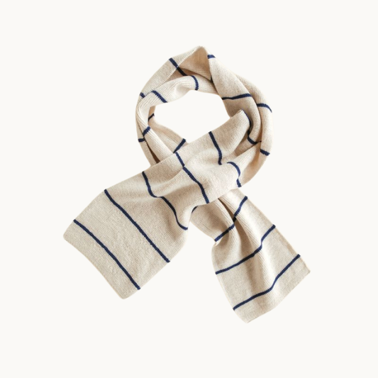 sjaal igor hvid kids baby gestreept