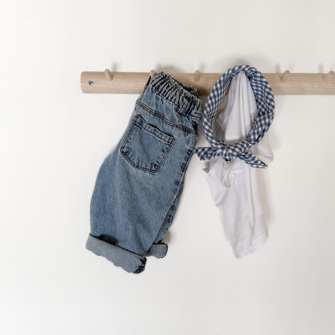 geruite sjaal haarband kids baby accessoire