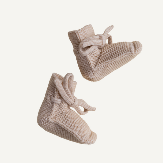 merinowollenslofjes wollenslofjes babyslofjes oat