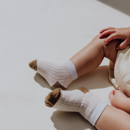 finch fable sokken kids babysokken color block