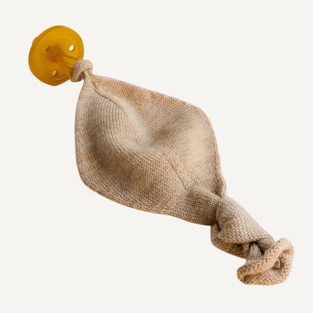 titi speendoek merinowol sand hvid newborn