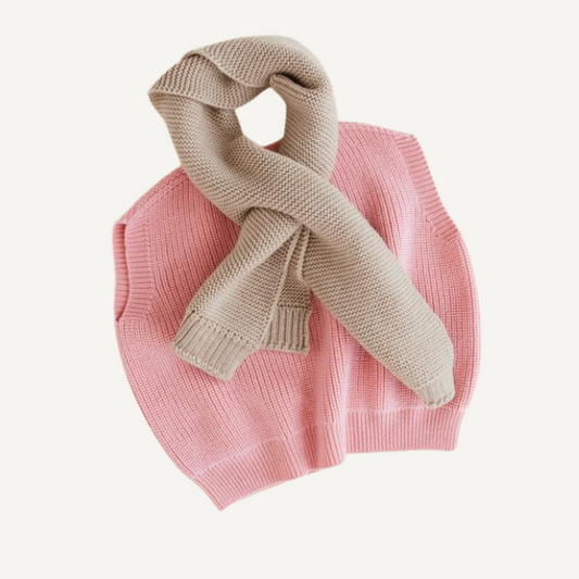 harvey vest spencer hvid merinowol baby newborn