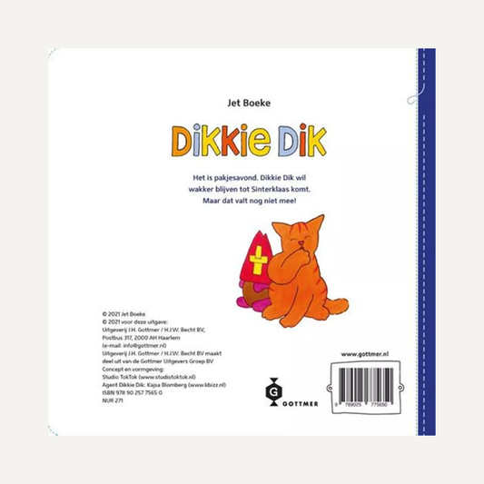 voorleesboek Dikkie Dik wacht op sinterklaas