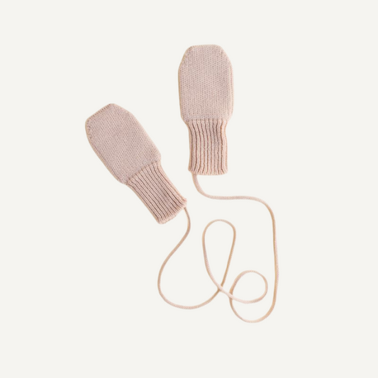 apricot wantjes merinowol wol hvid baby