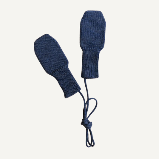 hvid wantjes blauw merinowol wol baby