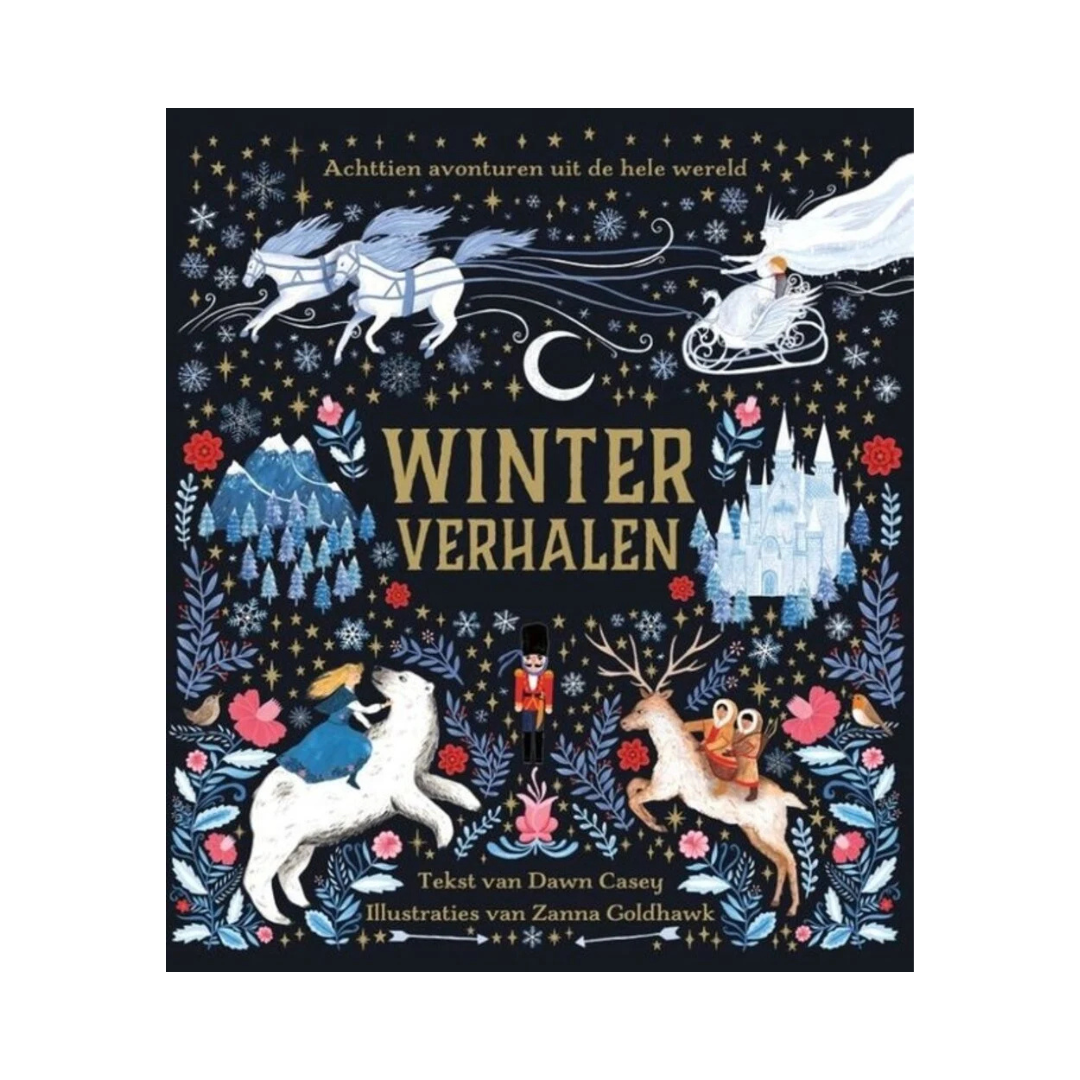 wintervehalen kinderboek leesboek illustraties dawn casey zanna goldhawk prentenboek