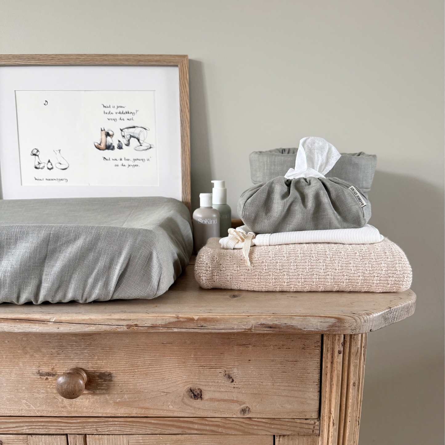 KiCo Label wrap blanket with maxi-cosi openings