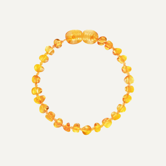 Barnsteen armband honey 14 cm